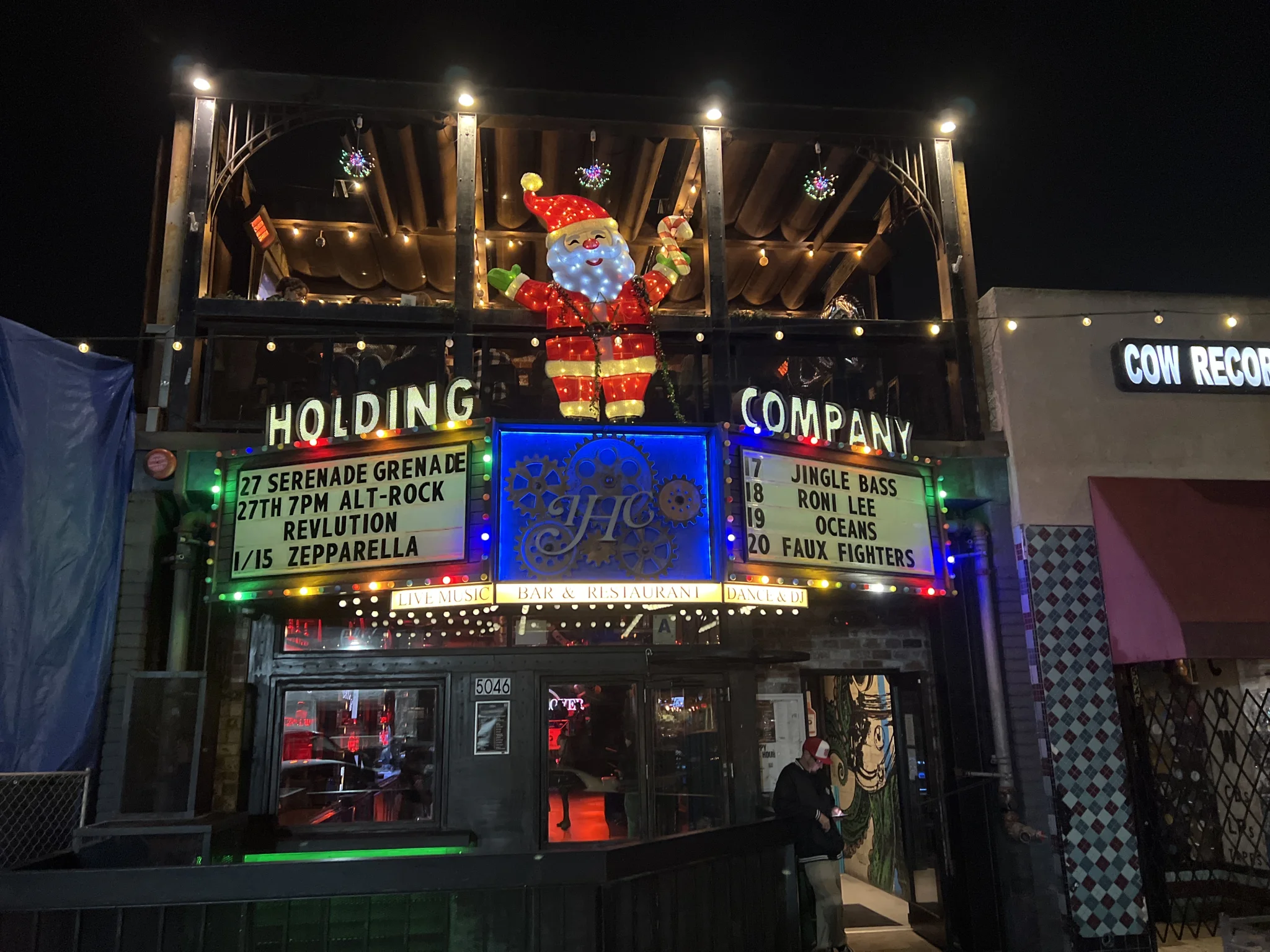 The Holding Company happy hour in Ocean Beach, San Diego