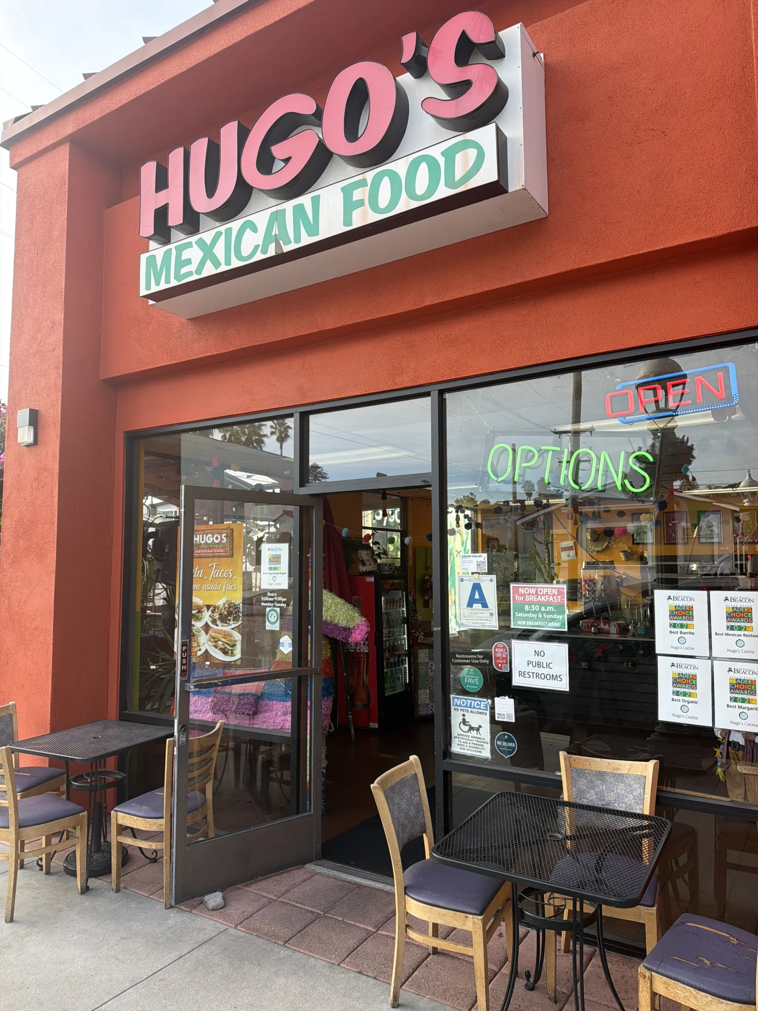 Hugo's Cocina happy hour in Ocean Beach, San Diego